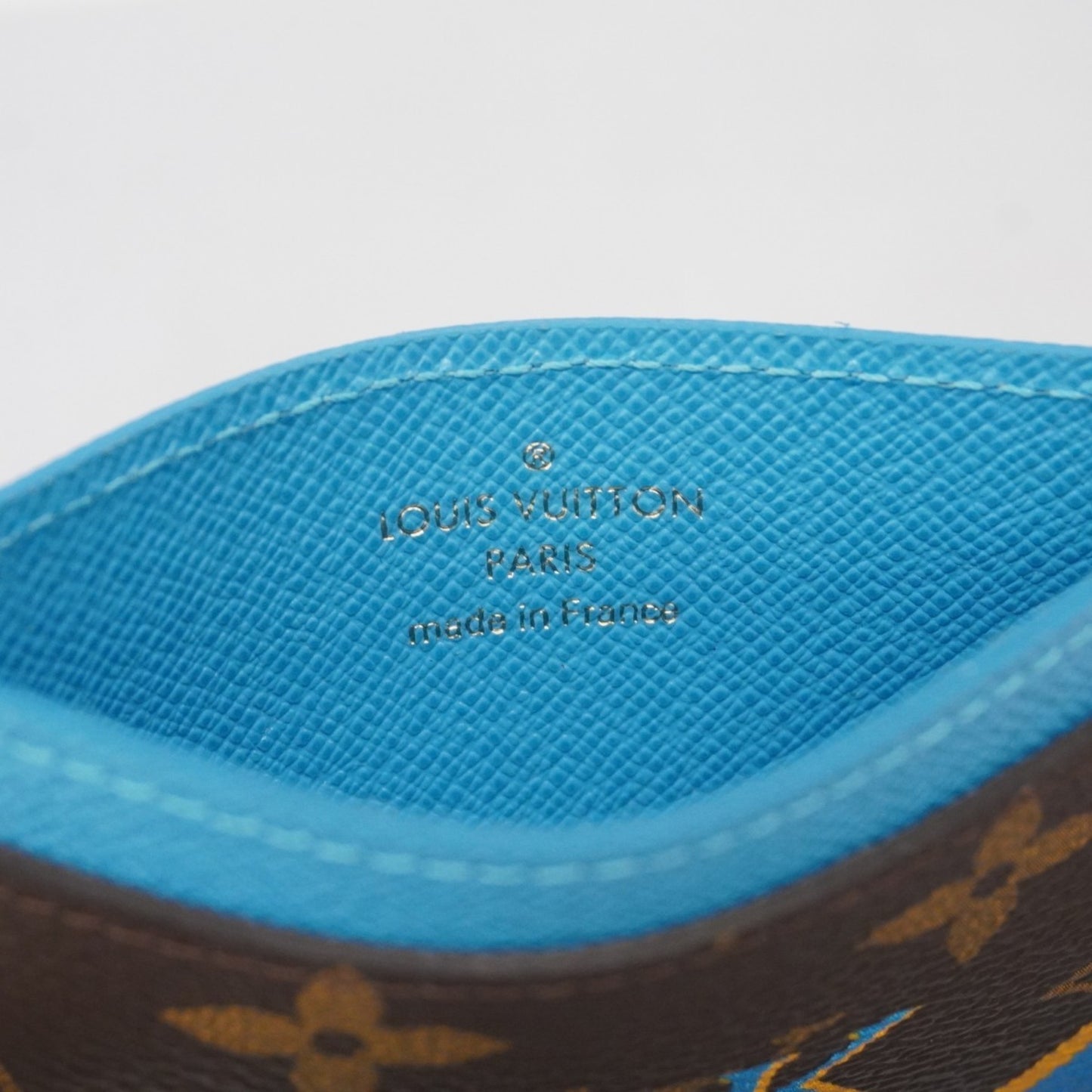 Louis Vuitton Monogram Porte Carte Sample Business Card Case