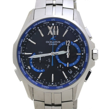 Casio Casio Oceanus Manta Ocw-S3400-1Ajf Day Date Solar Radio Titanium