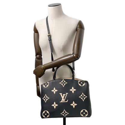 Louis Vuitton Monogram Empreinte Grand Palais Mm Handbag M45842 2-Way Shoulder Bag Black