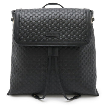 Gucci Micro Guccissima Backpack Leather Black 607993