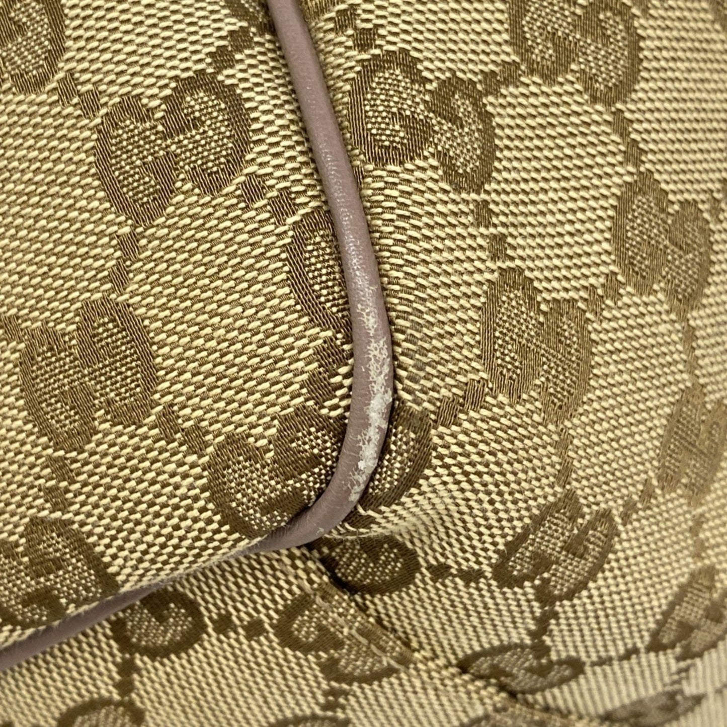 Gucci Gg Canvas Sukey Handbag 211944 Brown Champagne