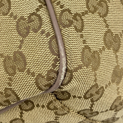 Gucci Gg Canvas Sukey Handbag 211944 Brown Champagne