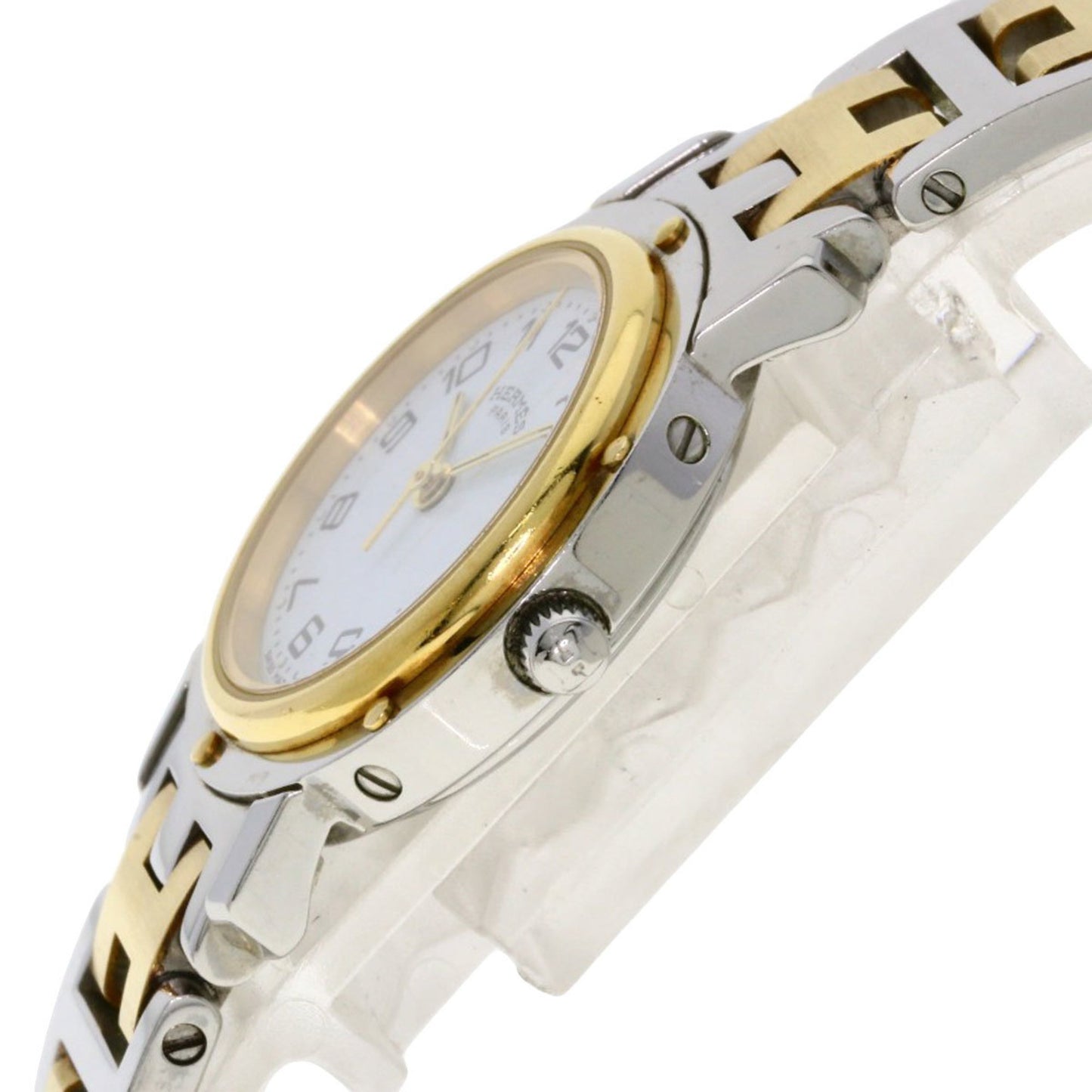 Herms Cl4.220 Clipper Watch In Stainless Steel/Ssxgp