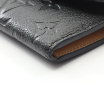 Louis Vuitton Portefeuille Emily Bifold Long Wallet In Monogram Empreinte Leather