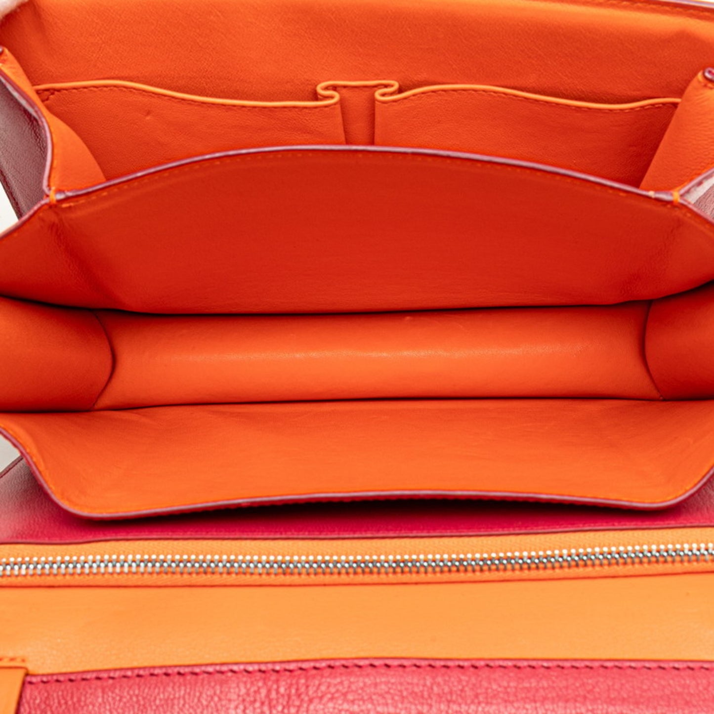 Celine Classic Box Medium Crossbody Shoulder Bag In Pink Leather