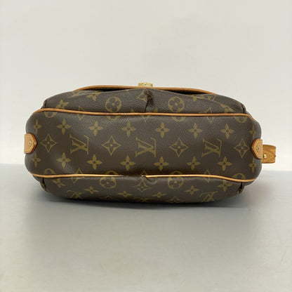 Louis Vuitton Monogram Toulon Pm Shoulder Bag M40076 Brown