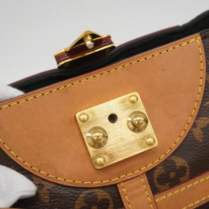 Louis Vuitton Monogram Duffle Bag M43587 Brown 2-Way