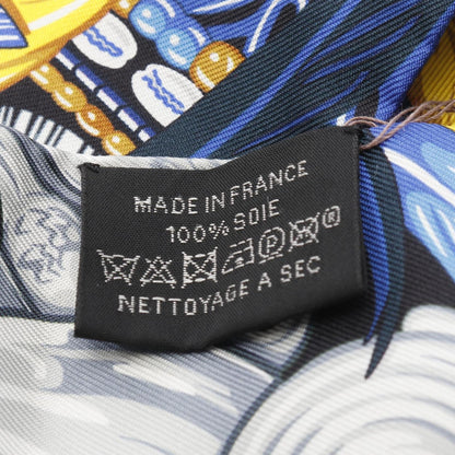 Hermes Herms Twilly Dance Pacifique Silk Scarf For Women In Black