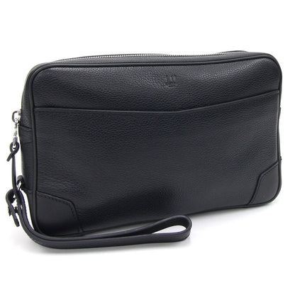 Dunhill Boston Series Second Bag L3V390B Black Leather Clutch