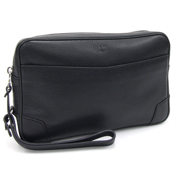Dunhill Boston Series Second Bag L3V390B Black Leather Clutch