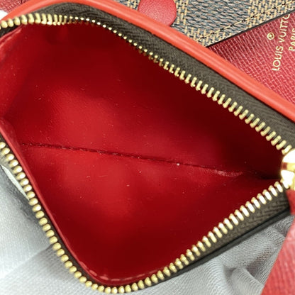 Louis Vuitton Tri-Fold Wallet Damier Victorine Portefeuille N41659 Ebene
