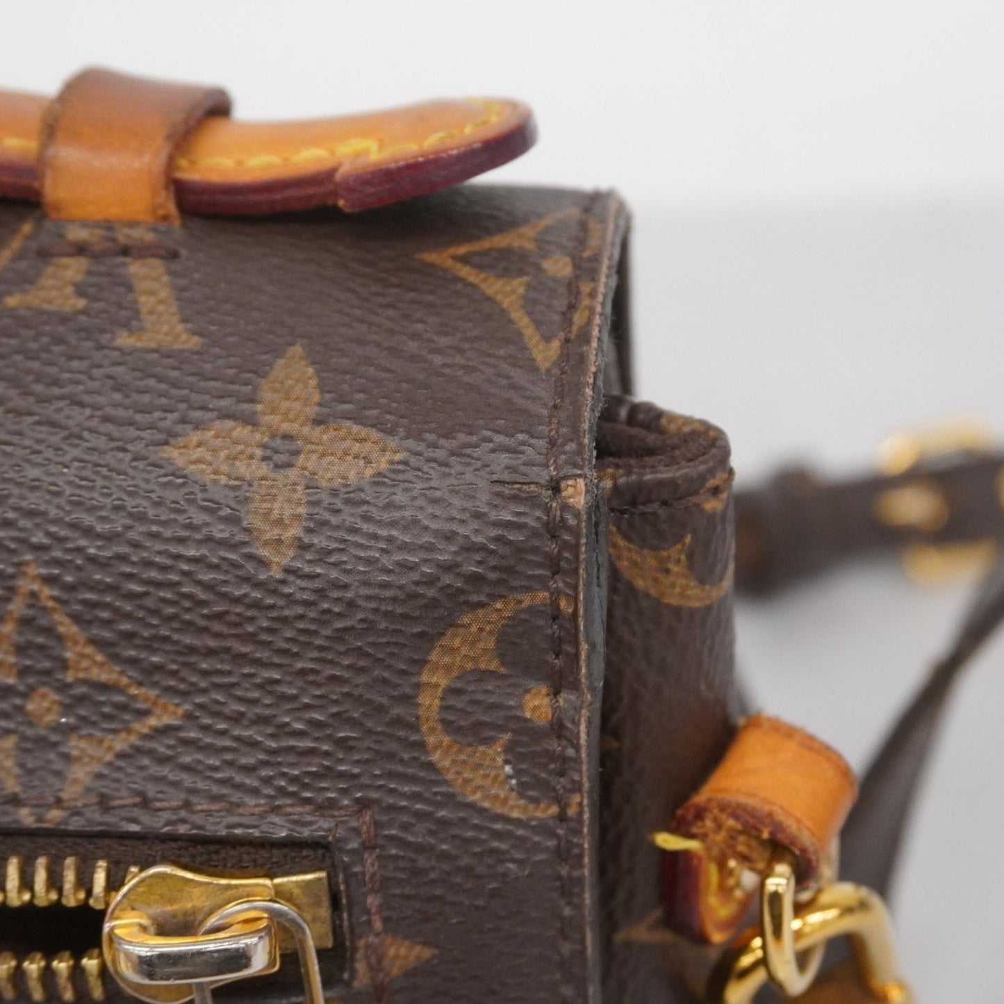 Louis Vuitton Monogram Pochette Metis Mm M44875 Brown 2-Way Bag