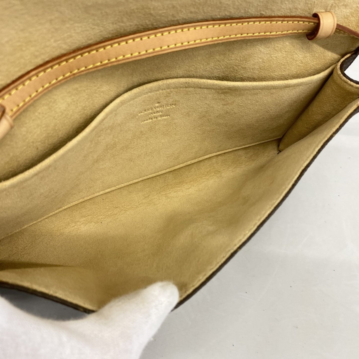 Louis Vuitton Monogram Pochette Twin Gm Shoulder Bag M51852 Brown