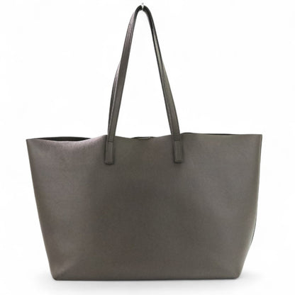 Ysl Yves Saint Laurent Saint Laurent Paris Paris Leather Shopping Tote Bag Gray