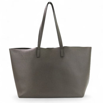 Ysl Yves Saint Laurent Saint Laurent Paris Paris Leather Shopping Tote Bag Gray