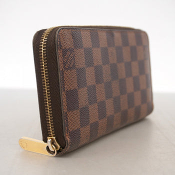 Louis Vuitton Damier Zippy Wallet N60015 Ebene Long