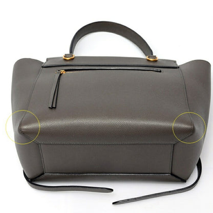 Celine Belt Bag Micro 189153Zva.10Dc 18015 Grained Calfskin Grey S-158435