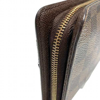 Louis Vuitton Damier Porto Monegasque Zip M61728 Round Long Wallet