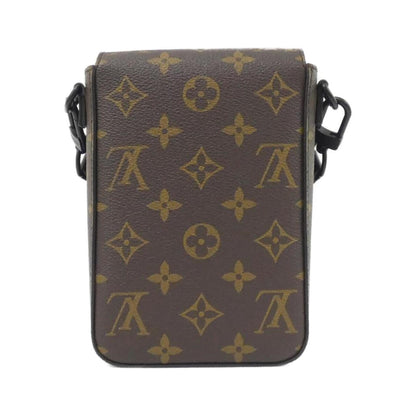 Louis Vuitton Monogram Macassar S-Lock Vertical Wearable Wallet M81522 Shoulder Bag