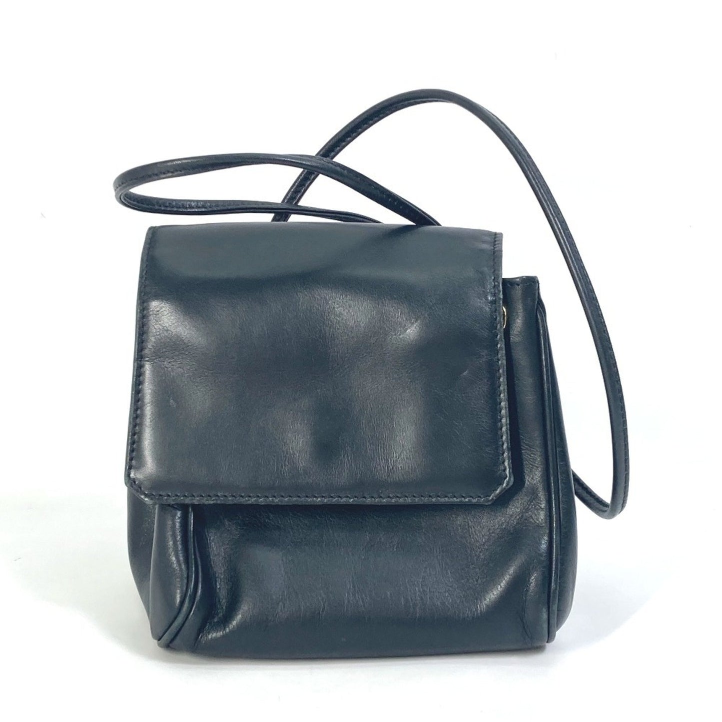 Christian Dior Dior Pochette Drawstring Vintage Shoulder Bag Leather