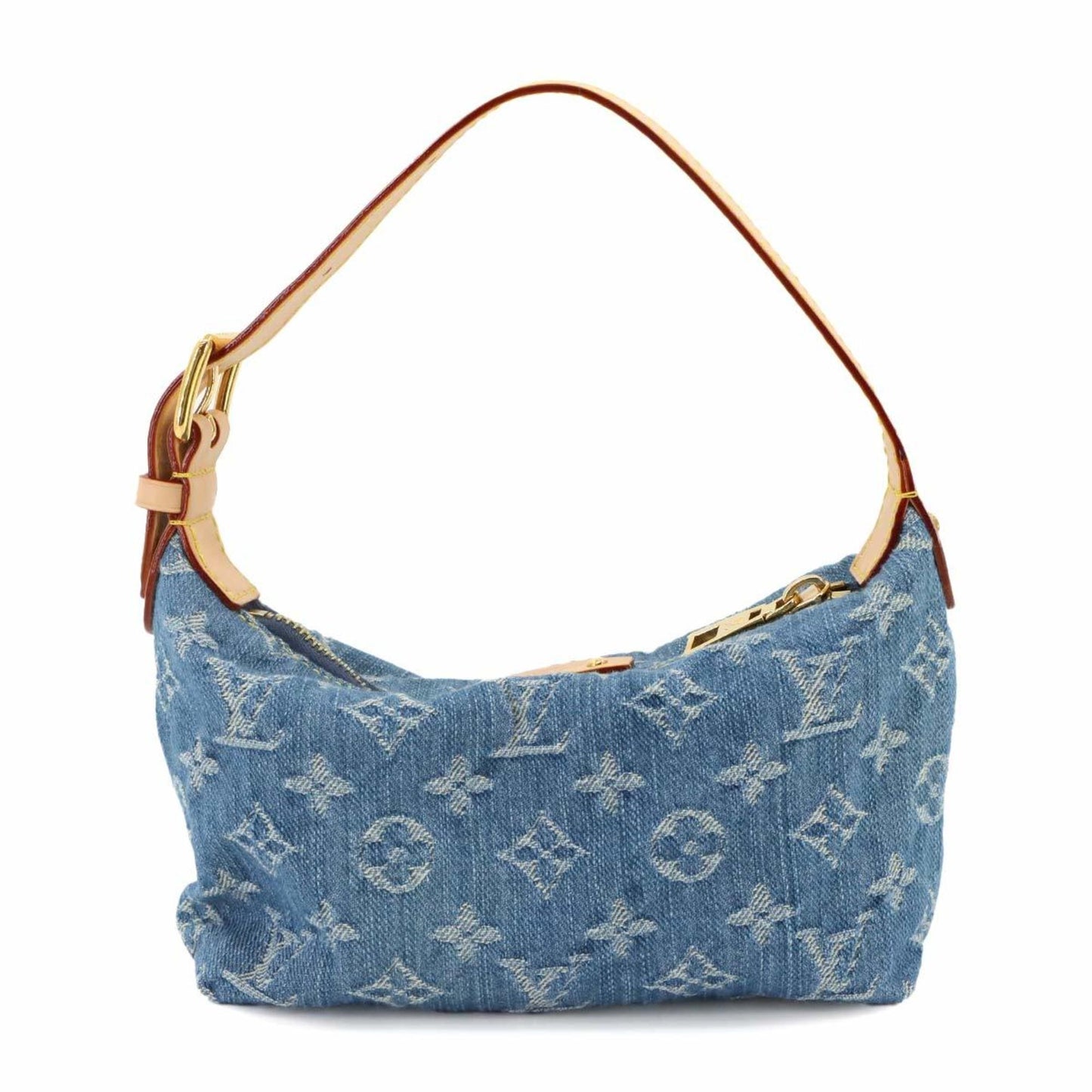 Louis Vuitton Monogram Denim Hills Pochette Handbag