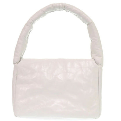 Like New Balenciaga Monaco Handbag In White Leather