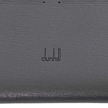 Dunhill Sidecar Leather Bifold Long Wallet (Ec-24011) In Black.
