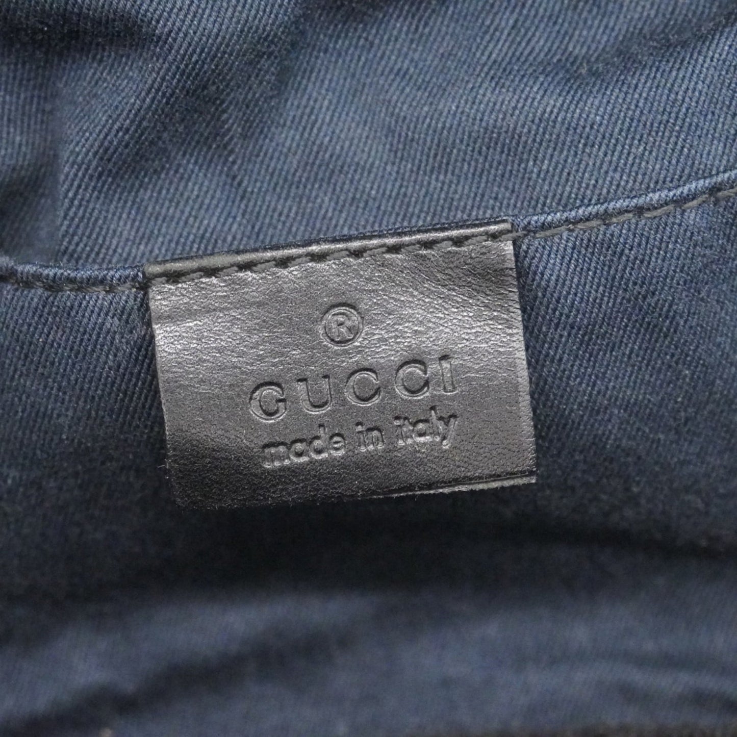 Canvas Gucci Pouch