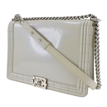 Chanel Chain Shoulder Bag Boy Chanel Enamel 2013 A5 Flap Chainshoulder