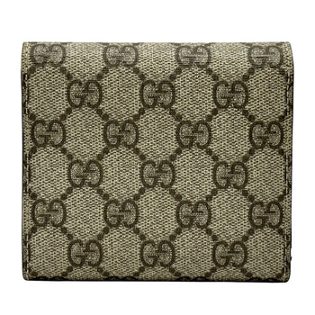 Gucci Gg Supreme Interlocking G Bifold Wallet For Women