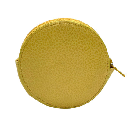 Celine Round Circle Logo Wallet/Coin Case
