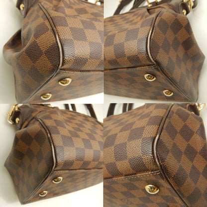 Louis Vuitton Damier Trevi Pm N51997 Ebene Handbag 252982