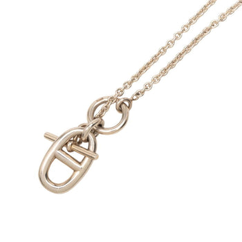Hermes Amulet Chaine D'Ancre Pendant Necklace In Sv925 Silver