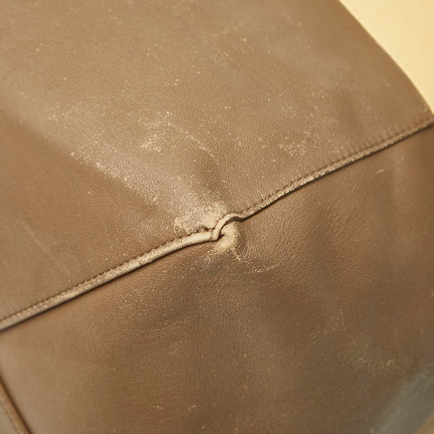 Celine Horizontal Cabas Tote Bag In Yellow