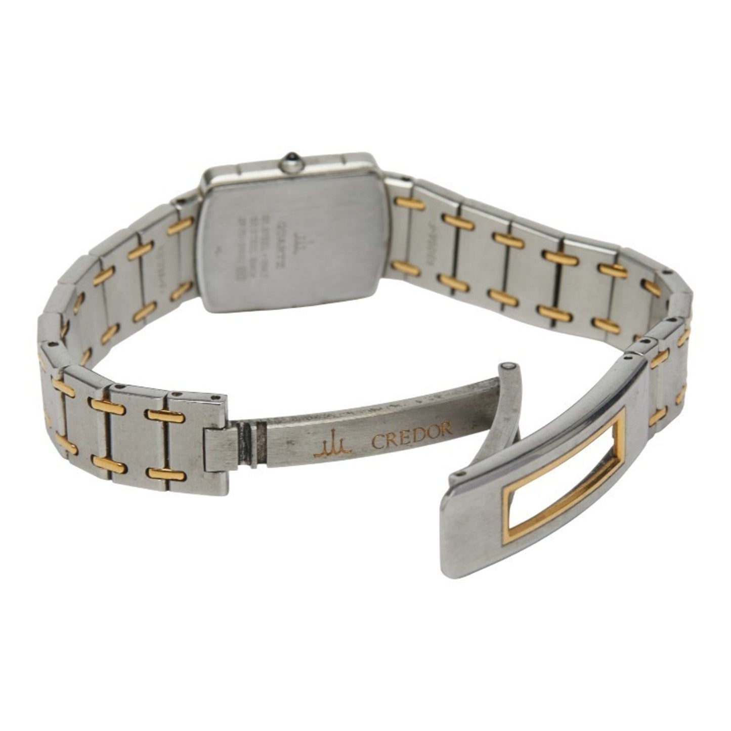 Seiko Credor Watch 2F70-5600 Quartz Silver Dial Stainless Steel Plated