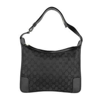 Gucci Gg Canvas And Leather Shoulder Bag