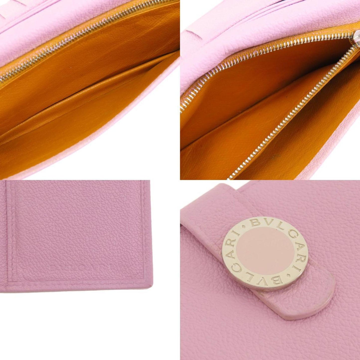 Bvlgari Long Wallet Leather