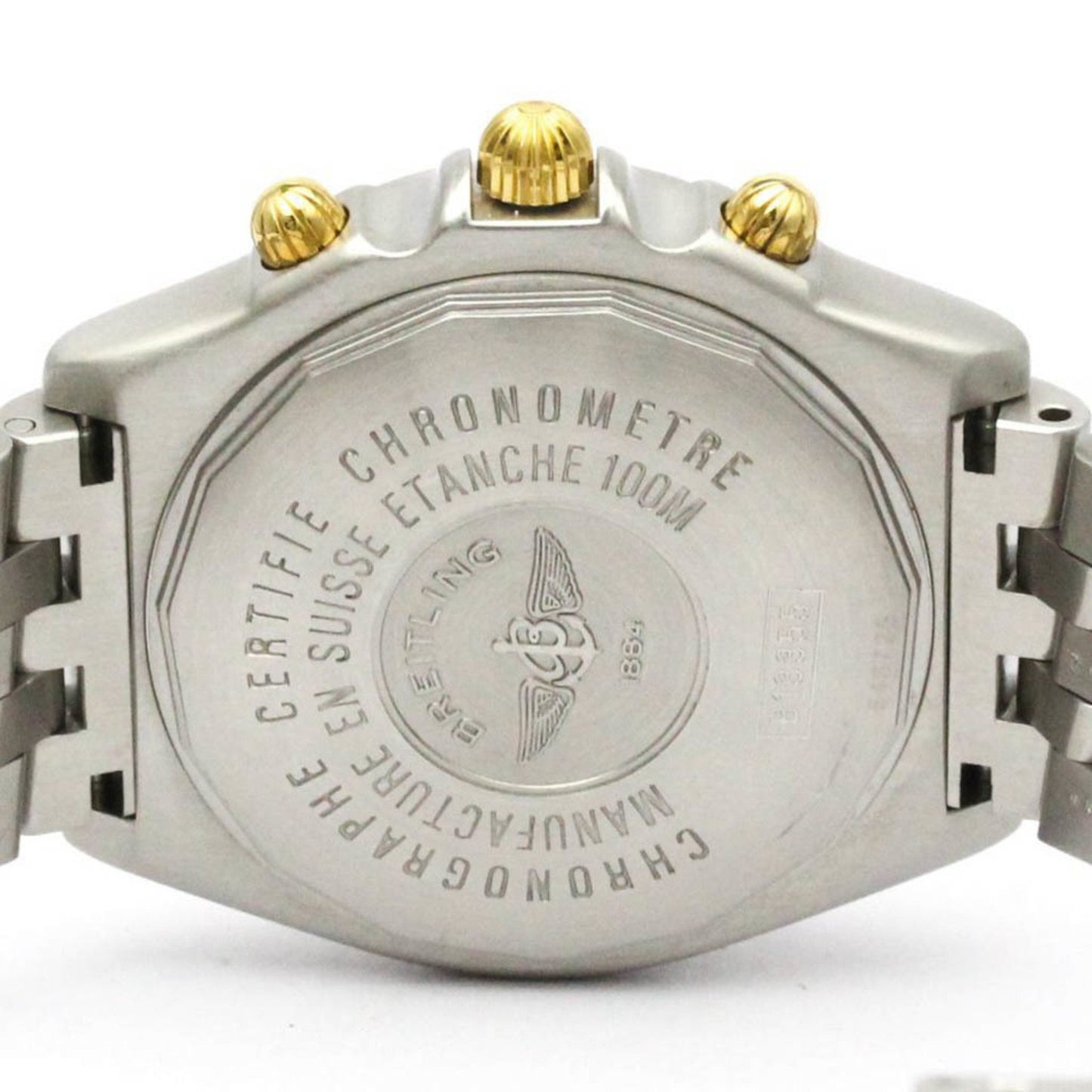 Breitling Crosswind 18K Gold Steel Automatic