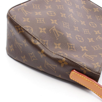 Louis Vuitton Louis Vuitton Looping Mm Monogram Shoulder Bag Coated Canvas Leather