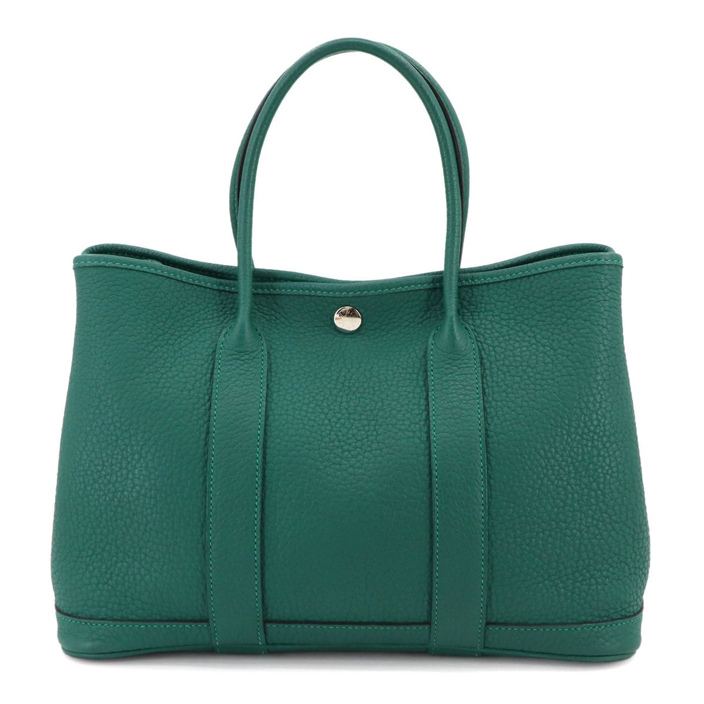 Hermes Herms Garden Party 30 Tpm Tote Bag In Negonda Malachite