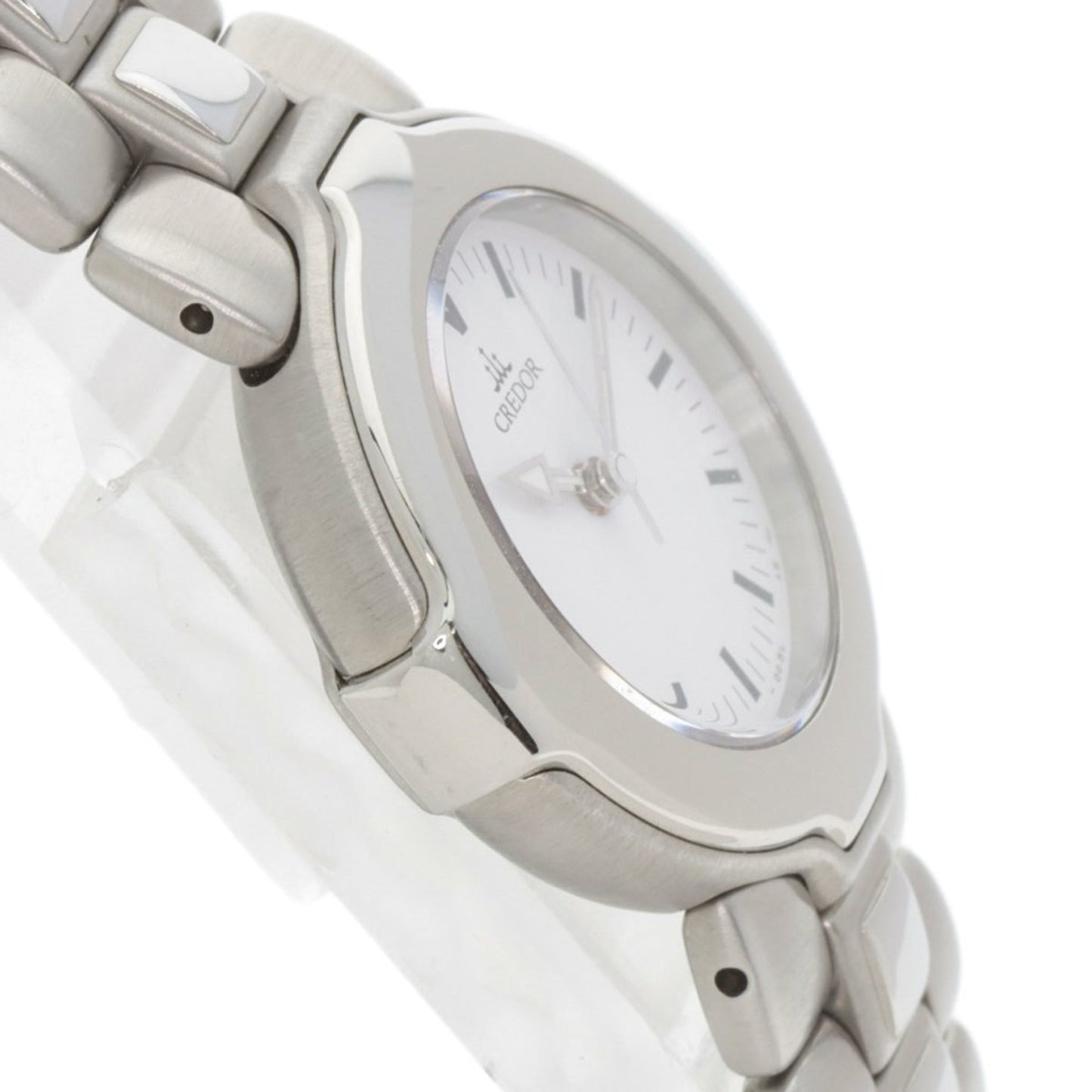 Seiko Gsab003 4N71-0040 Credor Neptune Stainless Steel Watch