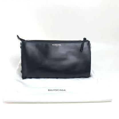 Balenciaga 347238 Bag Cluch Bag Clutch Bag Black White
