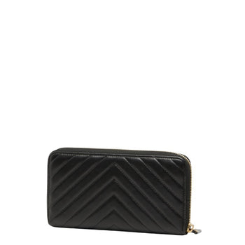 Leather Chanel Long Wallet (Bi-Fold)