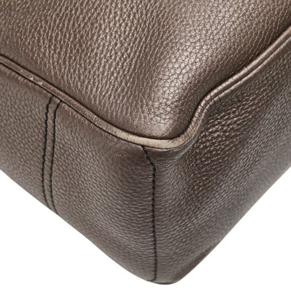 Celine Boogie Bag Handbag Brown Leather