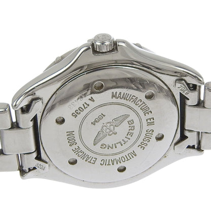 Breitling Colt Watch A17035 Stainless Steel Automatic Analog Display Black Dial