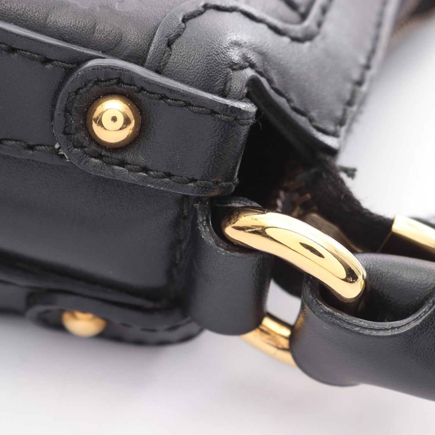 Gucci Guccissima Scarlet Shoulder Bag