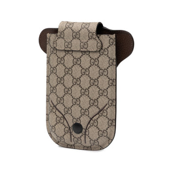 Gucci Gg Supreme Teddy Bear Mini Shoulder Bag (752577) In Beige