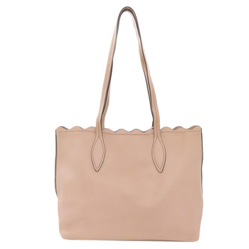 Miu Miu Miu Logo Tote Bag Leather