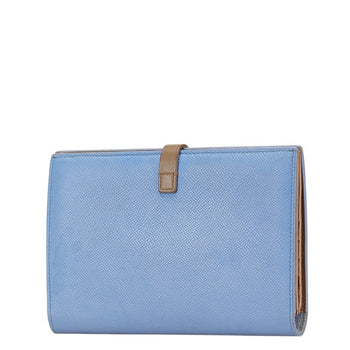 Celine Large Multi-Function Long Wallet In Blue