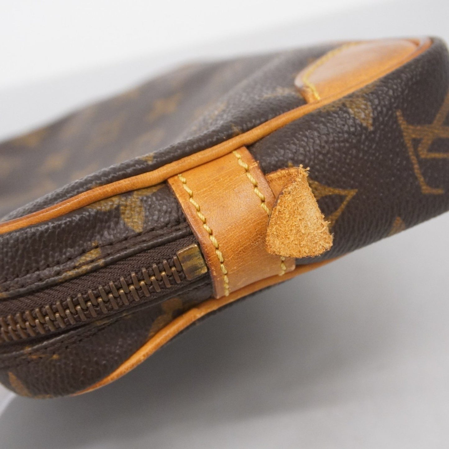 Louis Vuitton Monogram Marly Dragonne Pm Clutch Bag M51827 Brown